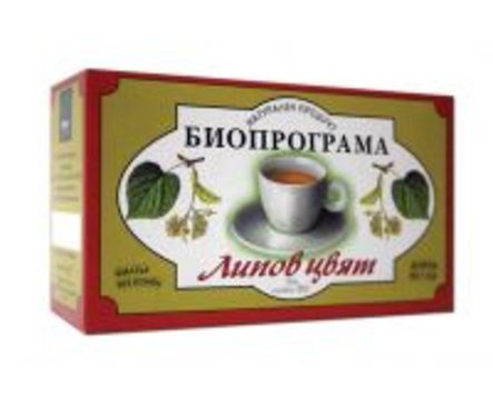 Биопрограма Чай Липов цвят кутия 30 г