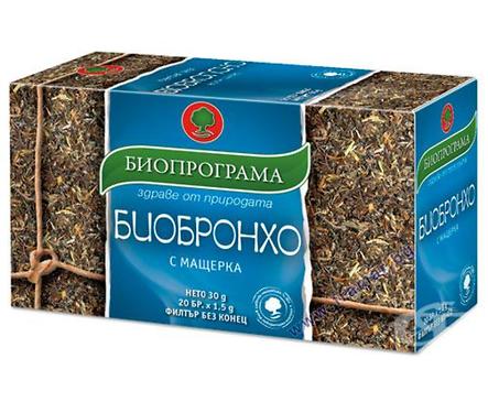 Биопрограма чай Биобронхо с мащерка 30 г
