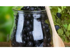 Дългъчев компот от боровинки 720 г