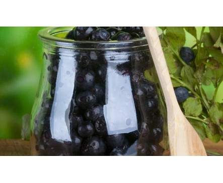 Дългъчев компот от боровинки 720 г