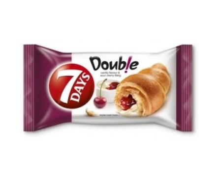 Кроасан DOUBLE Ванилия и вишна 110 г