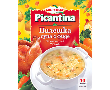 Пикантина пилешка супа с фиде 52 г