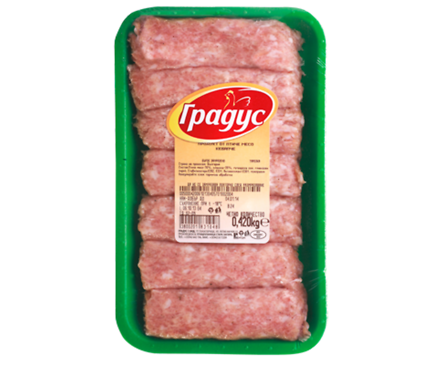 Градус пилешки кебапчета замразени 490 г