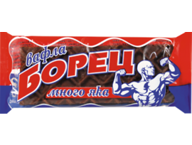 Вафла Борец кафява 44 г