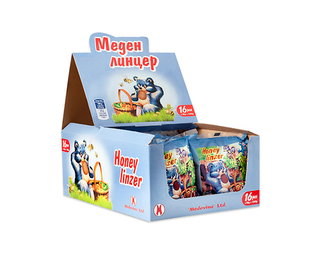 Медовина Меден линцер 65 г кутия 16 бр