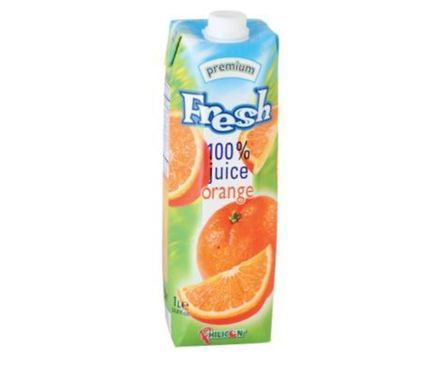 Фреш Натурален сок Портокал 1000 мл