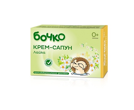 Бочко Бебешки сапун лайка 80 г