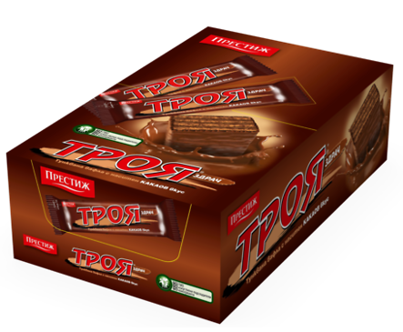 Троя Вафла Здрач тунквана 32 г кутия 30 бр