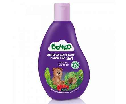 Бочко шампоан и душ гел 2в1 Горски плодове 200 г