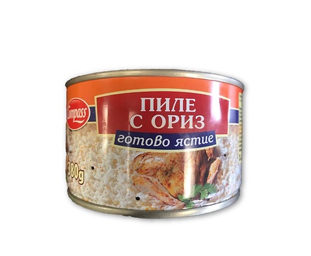 Компас Пиле с ориз 380 г