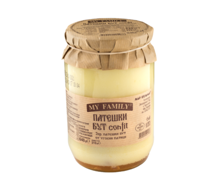 Хорцето Патешки бут буркан My Family 640 г