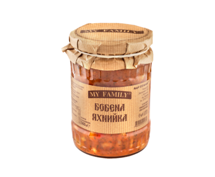 Хорцето Бобена яхнийка My Family 560 г