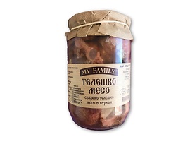 Хорцето Телешко месо в буркан My Family 640 г