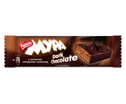 Вафла Мура тъмен шоколад 41 г
