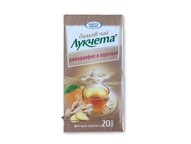Чай Лукчета джинджифил и портокал ГО 24 г