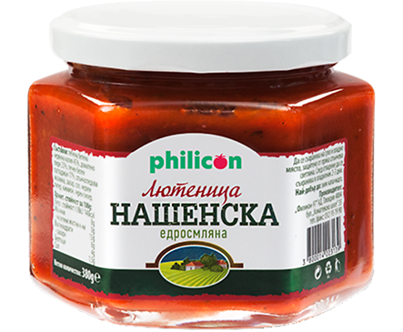 Филикон Нашенска едросмляна лютеница 380 г