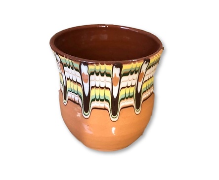 Чаша с троянска шарка Оранж