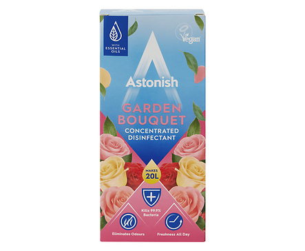 ASTONISH концентрат дезинфектант за повърхности Градински букет 500 мл