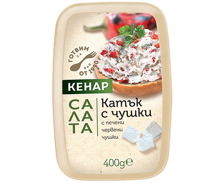 Кенар салата катък с чушки 400 г
