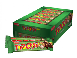 Троя Вафла лешник 30 г кутия 30 бр