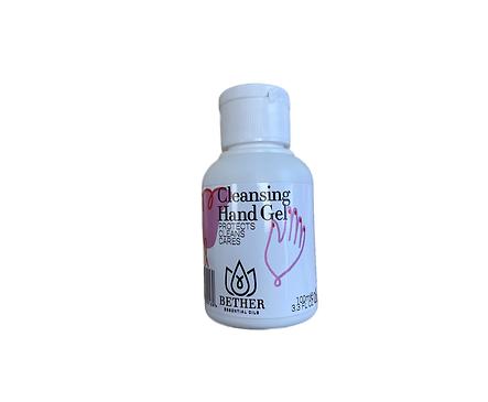 Почистващ гел за ръце с алое и роза алкохол 100 мл