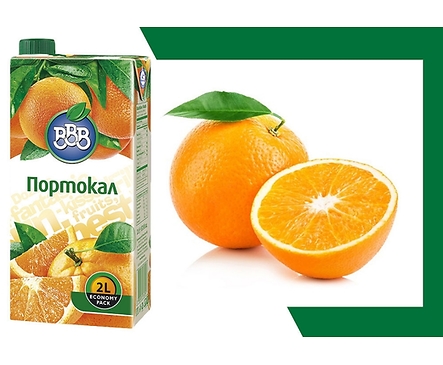 БББ плодова напитка портокал 10 2000 л