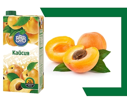 БББ плодова напитка кайсия 12 2000 л