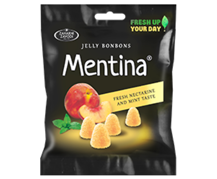 Бонбони Ментина нектарина желирани 90 г