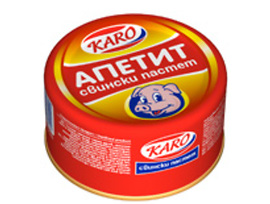 Каро Свински пастет Апетит 180 г