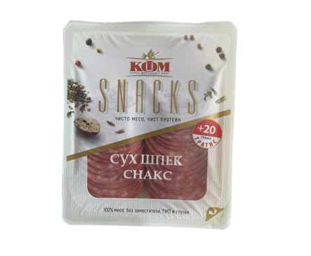 КФМ Снакс Сух шпек нарязан 140 г
