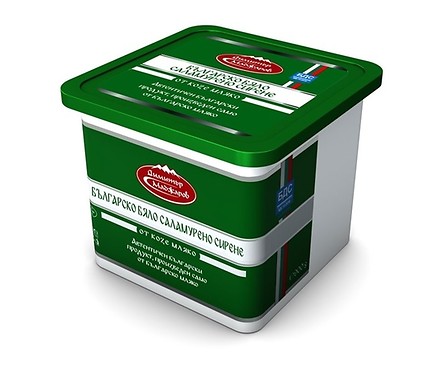 Маджаров Сирене от козе мляко PVC кутия 900 г