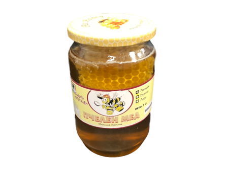Мед с пчелна питка от с Дъбене 10 кг