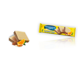 Черноморец обикновени вафли с какао фъстъци и портокал 8бр 210 г