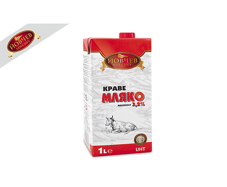 Йовчев Прясно краве мляко 32 1000 мл