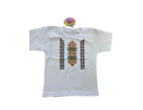 Детска тениска с щампа българска шевица Размер за 116см