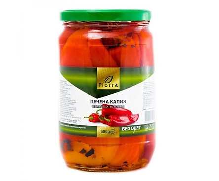 Фиоре Печена капия без оцет 680 г