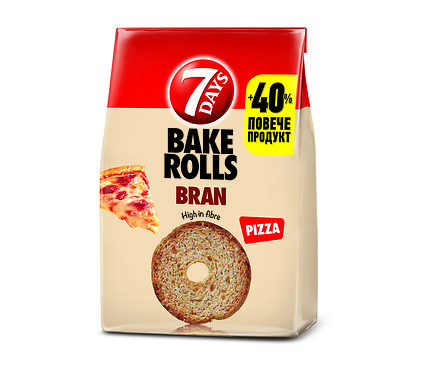 Bake Rolls BRAN пица 112 г