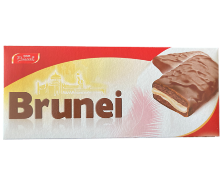 Бисквити Бруней с млечна глазура 215 г