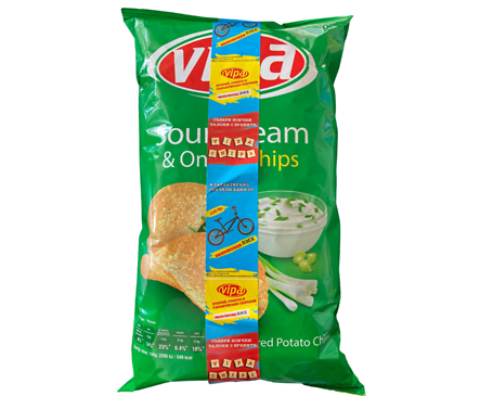 Випа чипс сметана и лук 100 г