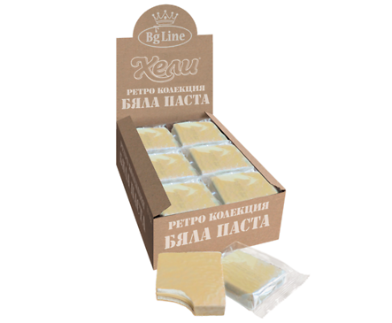 Хели ретро бяла паста 70 г кутия 18 бр
