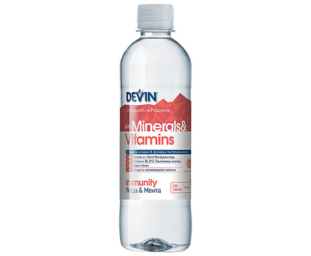 Девин Mineral Vitamins Ягода и мента 425 мл