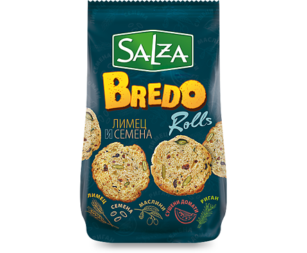 Bredo Rolls Лимец и семена 70 г
