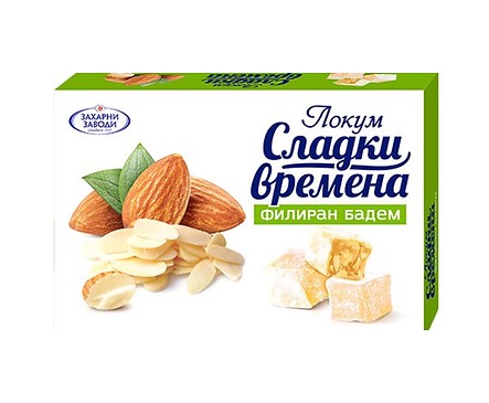 Захарни Заводи ГО Локум филиран бадем 100 г
