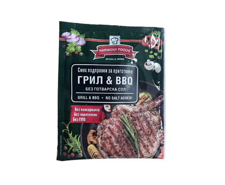 Меркурий смес подправки за грил и барбекю без готварска сол 12 г