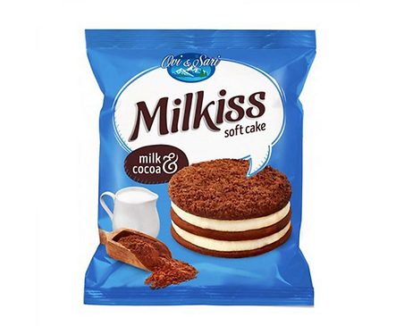 Ови и Сари Милкис кейк мляко и какао 42 г