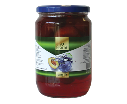 Фиоре Компот от сини сливи 700 г