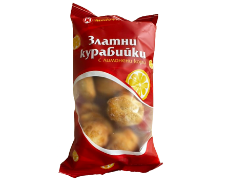 Медовина Златни курабийки с лимонени кори 230 г