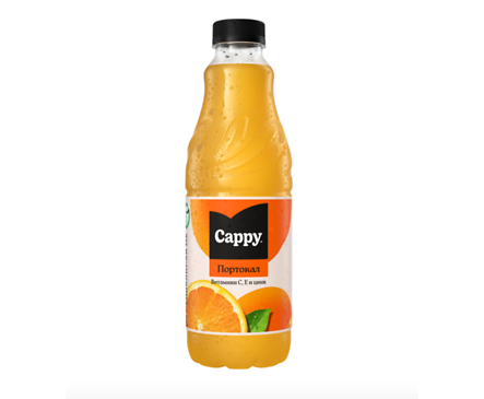 Cappy портокал бутилка 1000 мл