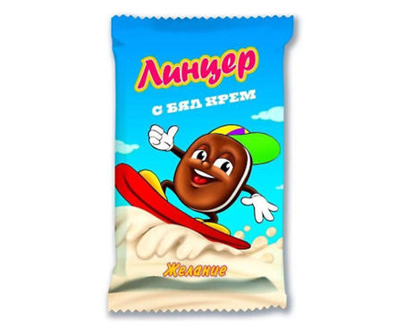 Линцер желание с бял крем 50 г