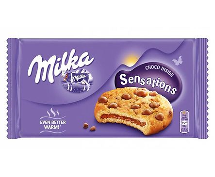 Милка бисквити с шоколад 156 г